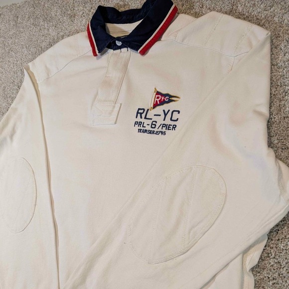 Polo Ralph Lauren RYC SNIPE 5-30 RLYC Polo Stadium 1992 Flag Size Extra Large - Picture 11 of 16